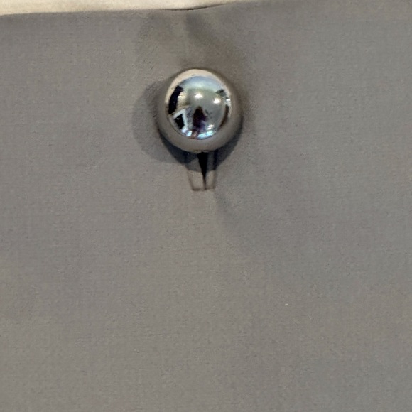 Kate Spade New York Monaco Shipley White and Gray Trench Coat - Picture 6 of 9